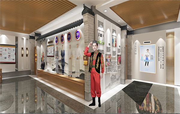 臨夏八坊十三巷民族服飾陳列館設(shè)計(jì)圖