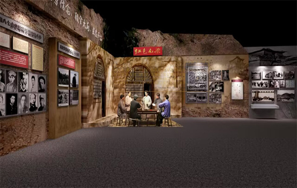 建黨百年展覽博物館設計效果圖