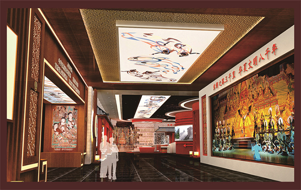 甘肅華夏文明文化館設(shè)計(jì)圖