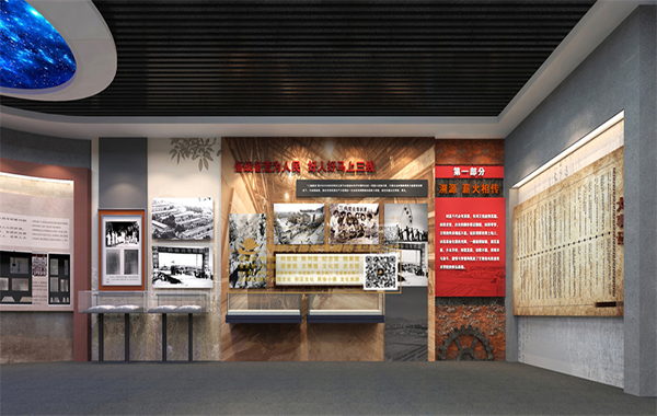 甘肅機電職業(yè)技術學院校史館設計圖