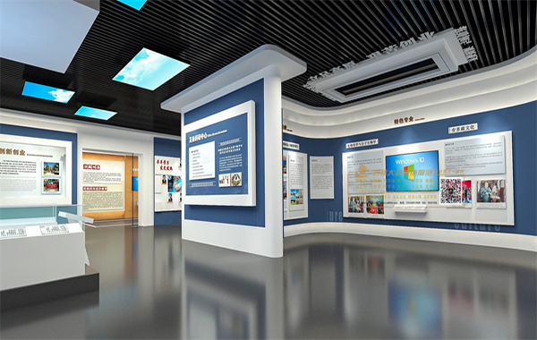 甘肅民族師范學(xué)院校史館設(shè)計(jì)效果圖