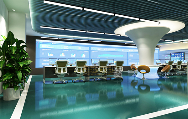 蘭州大學(xué)第一醫(yī)院運(yùn)維指揮中心展廳設(shè)計(jì)圖