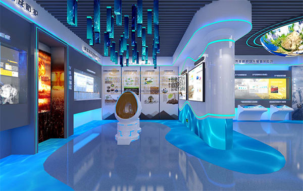 甘肅生態(tài)環(huán)境教育展廳設(shè)計圖