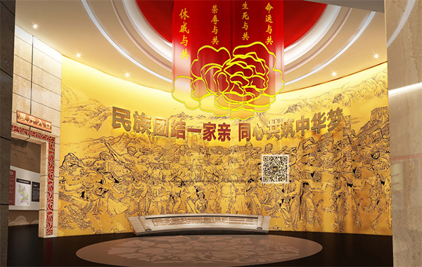 臨夏州鑄牢中華民族共同體意識(shí)展廳