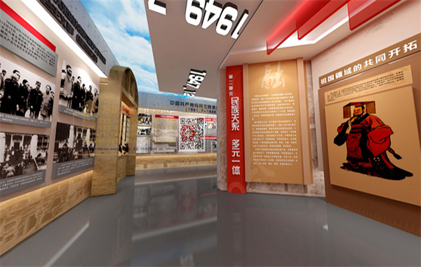 慶陽統(tǒng)戰(zhàn)文化專題展廳設(shè)計圖