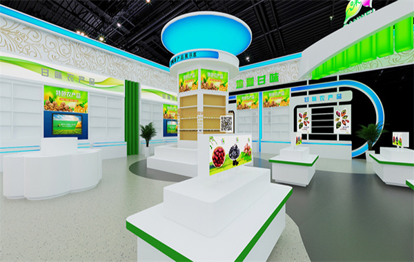 蘭州新區(qū)甘味農(nóng)產(chǎn)品展廳
