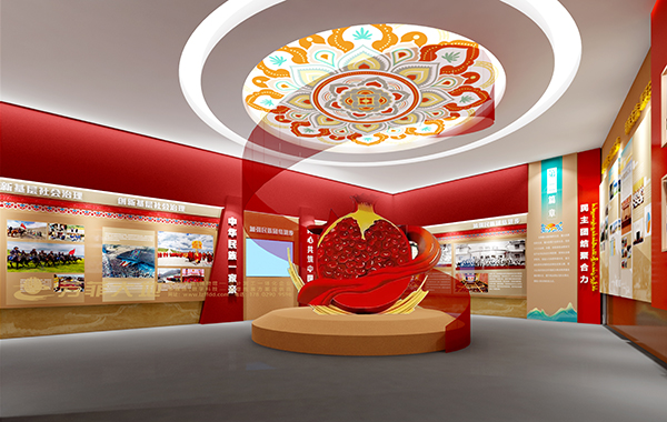 甘南藏族自治州成立70周年成就展館