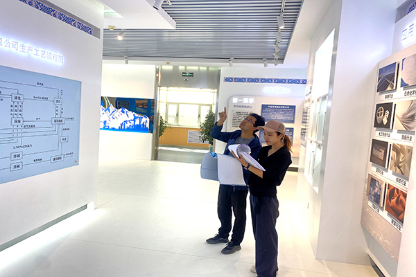 我公司再塑央企標(biāo)桿項目——中鹽青海堿業(yè)企業(yè)展廳項目圓滿完工