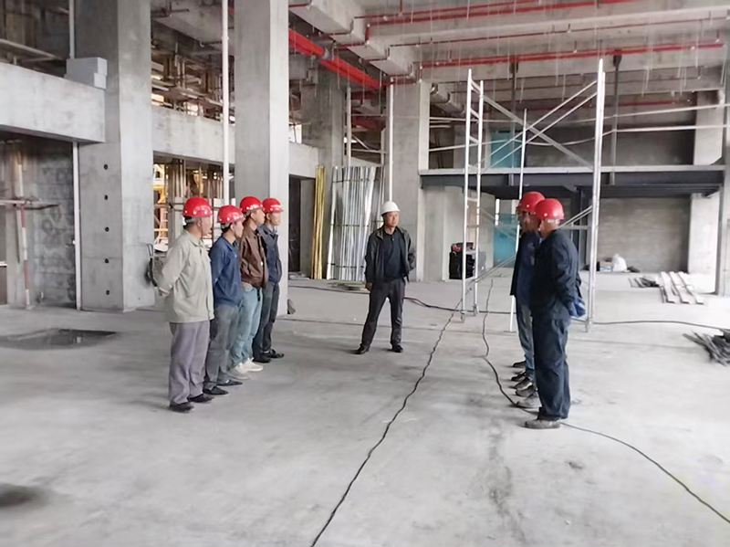 2025年5月21日禮縣華睿商貿(mào)中心營銷中心室內(nèi)裝修項目正式啟動 