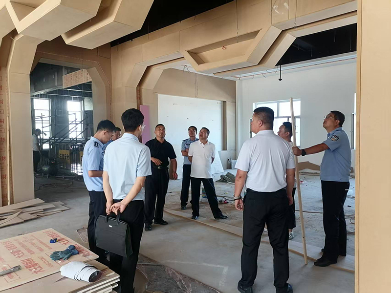 2025年7月21日張掖市公安局“情指中心”項(xiàng)目建設(shè)有序推進(jìn)